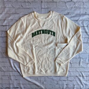 Dartmouth Boxercraft Shirt Waffle Knit New NWT Small Mens Unisex Ivy League Top